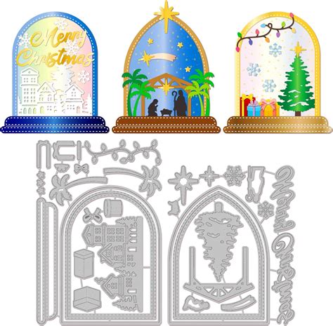 metal tool box with nativity cut out|Amazon.com: Nativity Die Cuts.